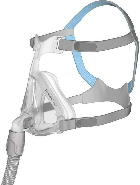 ResMed Quattro Air Στοματορινική Μάσκα για Συσκευή Cpap / Bipap